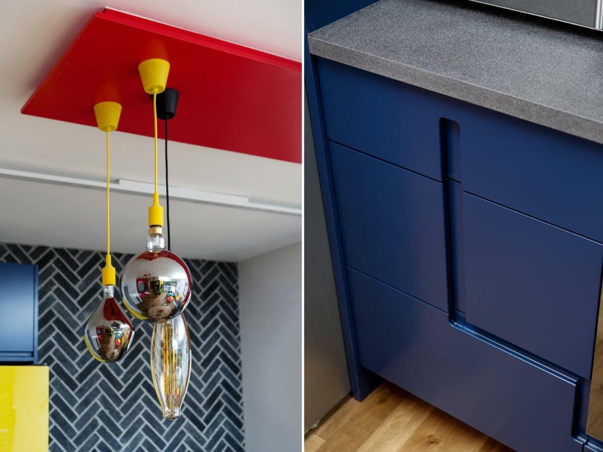 Colorful Bnb Apartment ハイファ エクステリア 写真